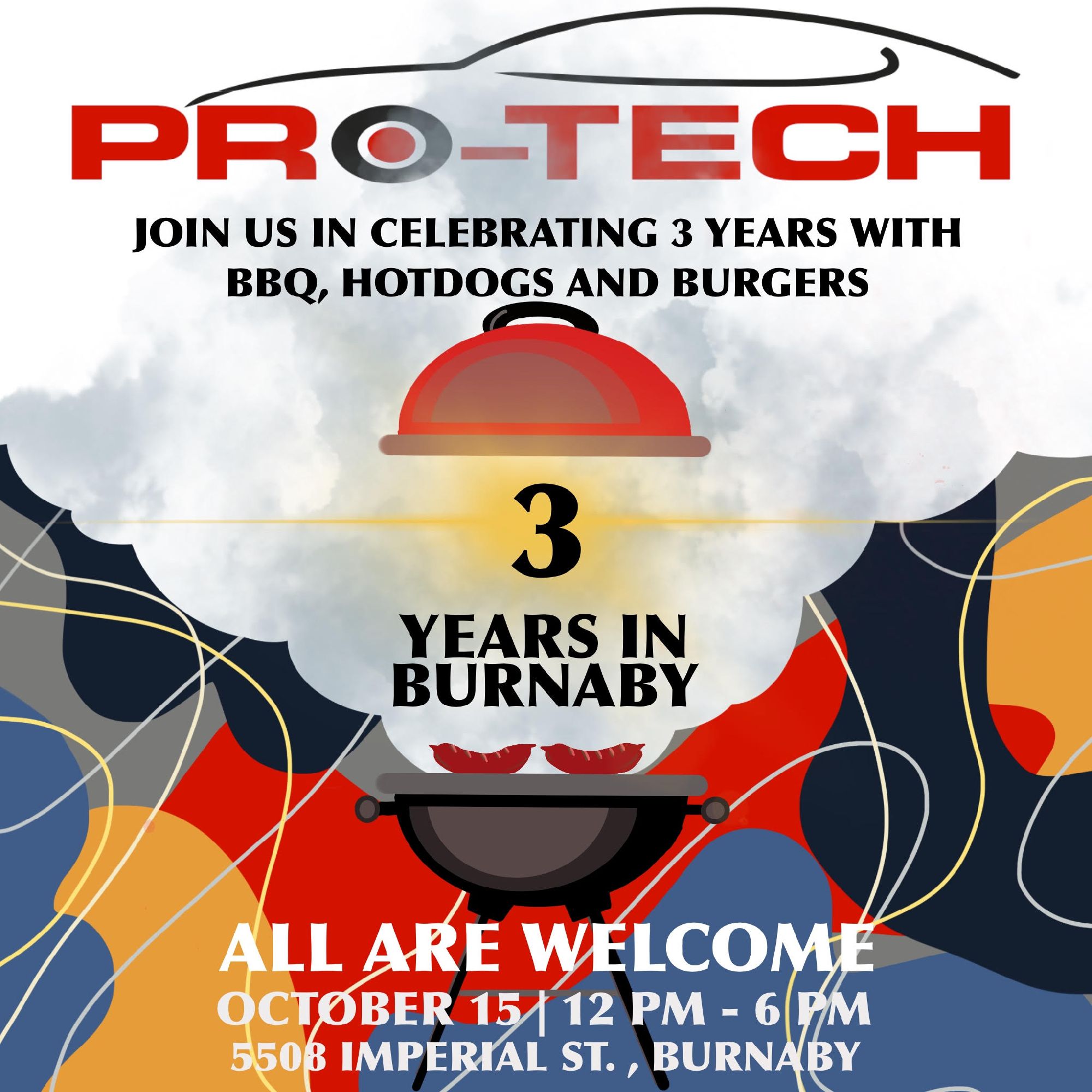 Celebrating 3 years of business in Burnaby!!